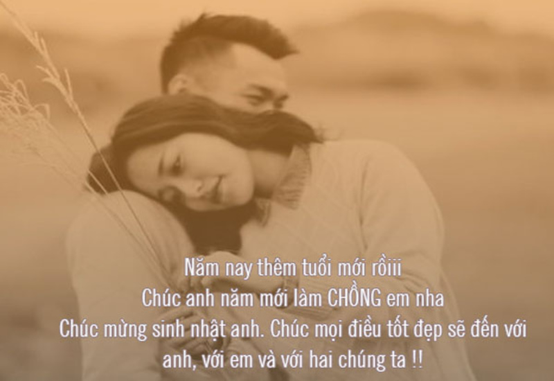 stt chúc mừng sinh nhật chồng ngắn gọn