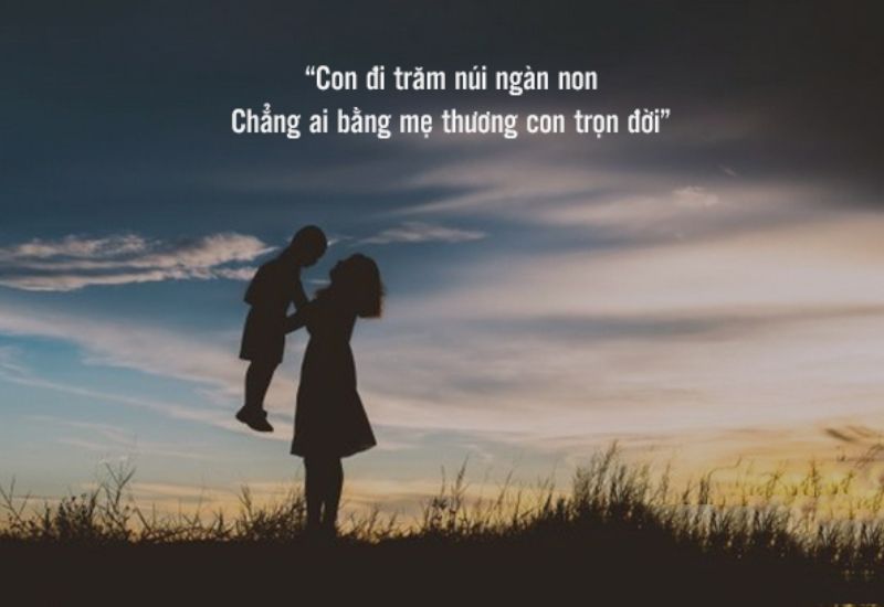 stt mẹ con hài hước ngắn